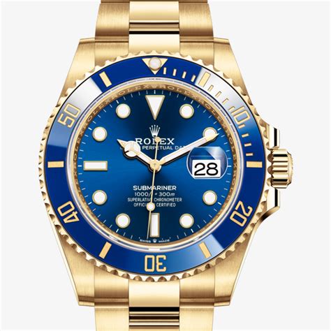 rolex submariner oyster gold